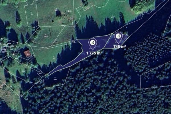 Predaj pozemku 2.523 m², Predaj pozemku 2.523 m²,