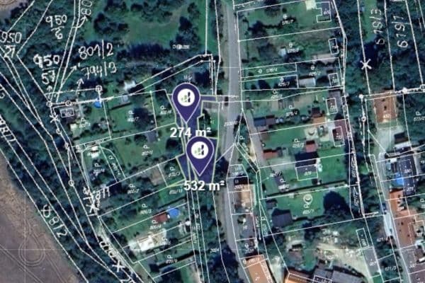 Predaj pozemku 806 m², Dubá Predaj pozemku 806 m², Dubá