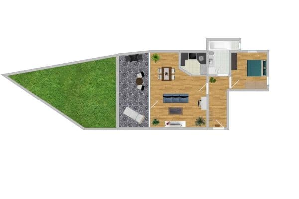 Prenájom bytu 2-izbový 61 m², Friedrichstraße 46, Denkendorf Prenájom bytu 2-izbový 61 m², Friedrichstraße 46, Denkendorf