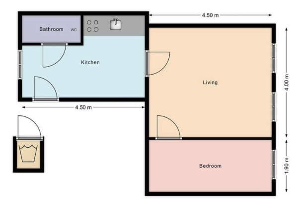 Predaj bytu 2-izbový 40 m², Wien, Viedeň Predaj bytu 2-izbový 40 m², Wien, Viedeň