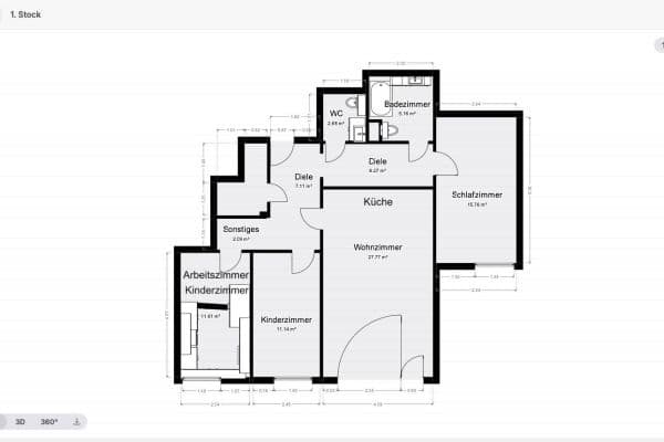 Predaj bytu 4-izbový 93 m², Hamburg, Hamburg Predaj bytu 4-izbový 93 m², Hamburg, Hamburg