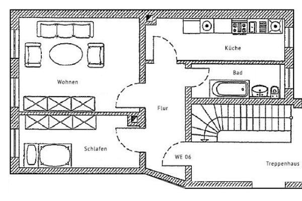 Predaj bytu 2-izbový 57 m², Leipzig, Sasko Predaj bytu 2-izbový 57 m², Leipzig, Sasko