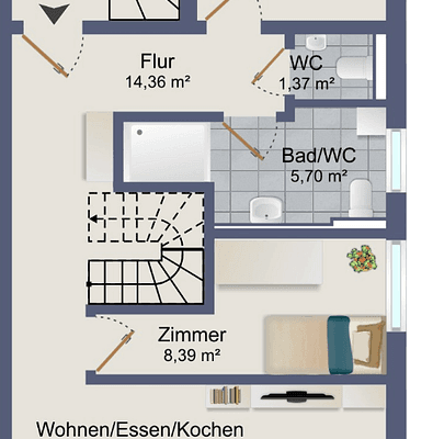 Predaj bytu 5-izbový 104 m², Gäustraße 24, Rottenburg am Neckar, Bádensko-Wurttembersko Predaj bytu 5-izbový 104 m², Gäustraße 24, Rottenburg am Neckar, Bádensko-Wurttembersko