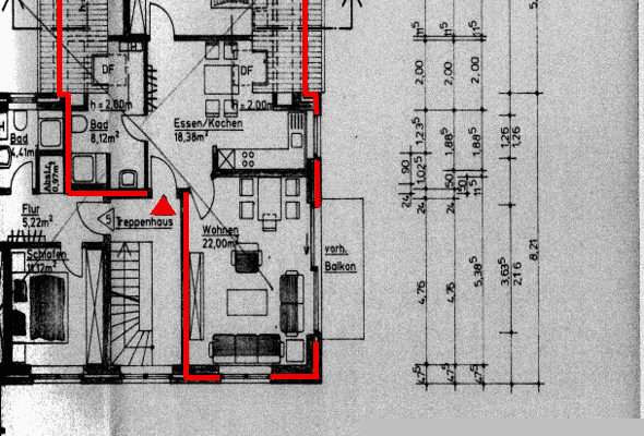 Prenájom bytu 3-izbový 68 m², Bielefeld, Severné Porýnie - Westfálsko Prenájom bytu 3-izbový 68 m², Bielefeld, Severné Porýnie - Westfálsko