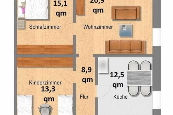 Predaj bytu 3-izbový 81 m², Wirkergasse 12, Lörrach Predaj bytu 3-izbový 81 m², Wirkergasse 12, Lörrach
