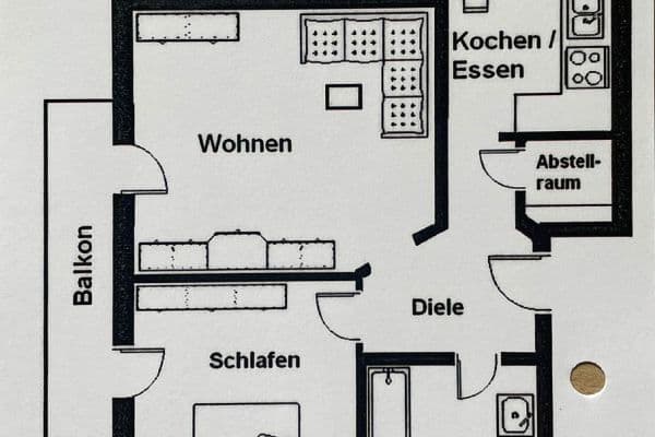 Prenájom bytu 2-izbový 56 m², Inhamer Str. 18 B, Bad Griesbach Prenájom bytu 2-izbový 56 m², Inhamer Str. 18 B, Bad Griesbach