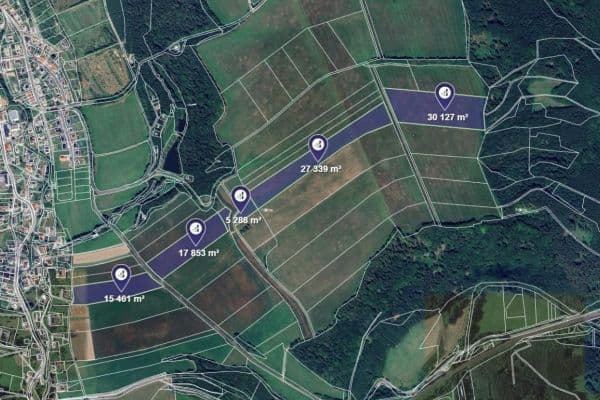 Predaj pozemku 38.350 m², Predaj pozemku 38.350 m²,