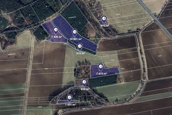 Predaj pozemku 85.678 m², Predaj pozemku 85.678 m²,