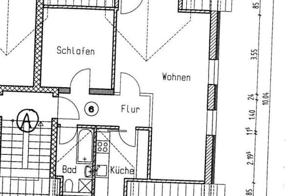 Prenájom bytu 3-izbový 63 m², Vöhlinstrasse 26, Memmingen, Bavorsko Prenájom bytu 3-izbový 63 m², Vöhlinstrasse 26, Memmingen, Bavorsko