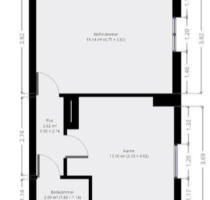 Prenájom bytu 1-izbový 30 m², Fasanenstr., Mannheim, Bádensko-Wurttembersko Prenájom bytu 1-izbový 30 m², Fasanenstr., Mannheim, Bádensko-Wurttembersko