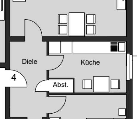 Prenájom bytu 2-izbový 72 m², Grundstraße 24, Wuppertal, Severné Porýnie - Westfálsko Prenájom bytu 2-izbový 72 m², Grundstraße 24, Wuppertal, Severné Porýnie - Westfálsko
