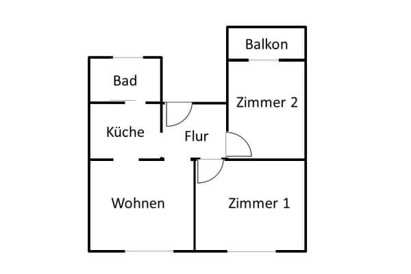 Predaj bytu 3-izbový 58 m², Hanau Predaj bytu 3-izbový 58 m², Hanau