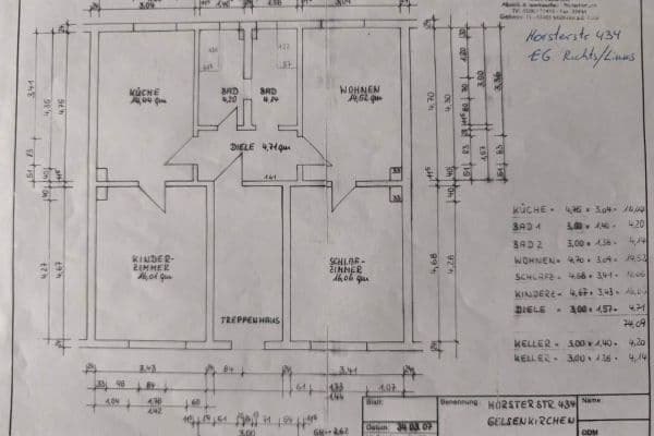 Predaj bytu 3-izbový 75 m², Horsterstrasse 434, Gelsenkirchen Predaj bytu 3-izbový 75 m², Horsterstrasse 434, Gelsenkirchen