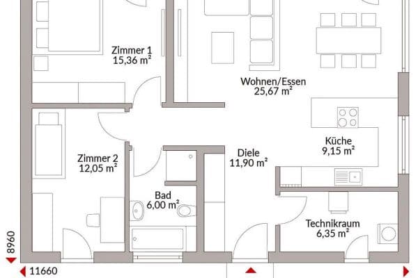 Predaj domu 87 m², pozemek 1 m², GRUNDSTÜCK EXKLUSIV NUR FÜR DANWOOD- HAUSBAU GRAZNÄHE!, Kohldorf Predaj domu 87 m², pozemek 1 m², GRUNDSTÜCK EXKLUSIV NUR FÜR DANWOOD- HAUSBAU GRAZNÄHE!, Kohldorf