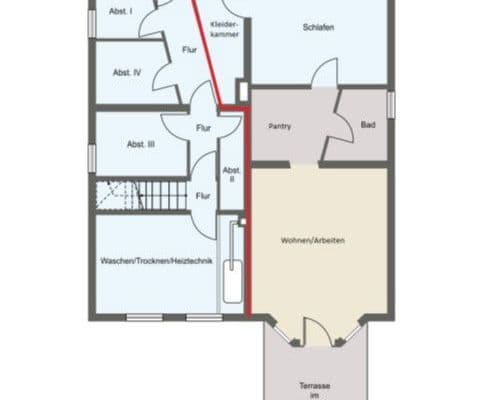 Prenájom bytu 2-izbový 62 m², Forstbachweg 27, Kassel, Hesensko Prenájom bytu 2-izbový 62 m², Forstbachweg 27, Kassel, Hesensko
