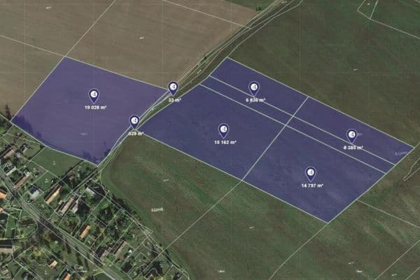 Predaj pozemku 57.981 m², Čistá Predaj pozemku 57.981 m², Čistá