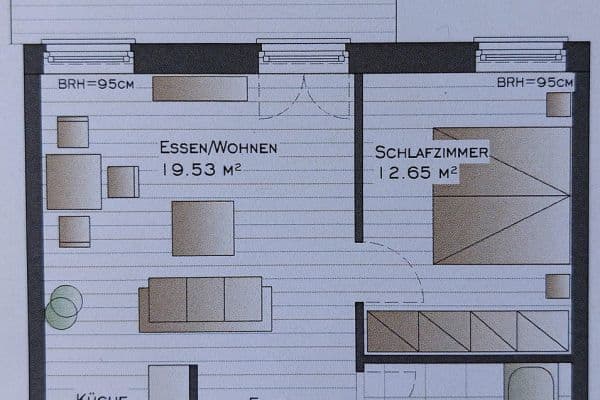Prenájom bytu 2-izbový 53 m², Hanau Prenájom bytu 2-izbový 53 m², Hanau