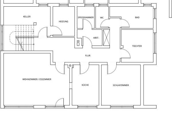 Prenájom bytu 4-izbový 100 m², Villbacher Str. 44, Bad Orb Prenájom bytu 4-izbový 100 m², Villbacher Str. 44, Bad Orb