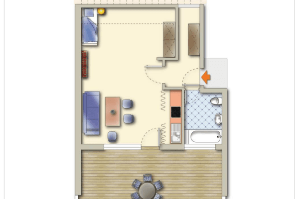 Predaj bytu 2-izbový 53 m², Eschenrieder Str., Gröbenzell, Bavorsko Predaj bytu 2-izbový 53 m², Eschenrieder Str., Gröbenzell, Bavorsko