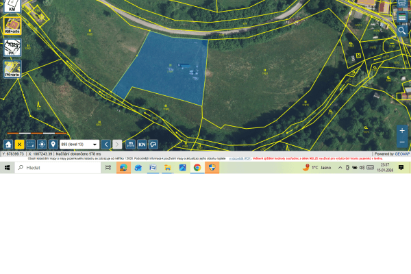 Predaj pozemku 3.162 m², Mladějov Predaj pozemku 3.162 m², Mladějov