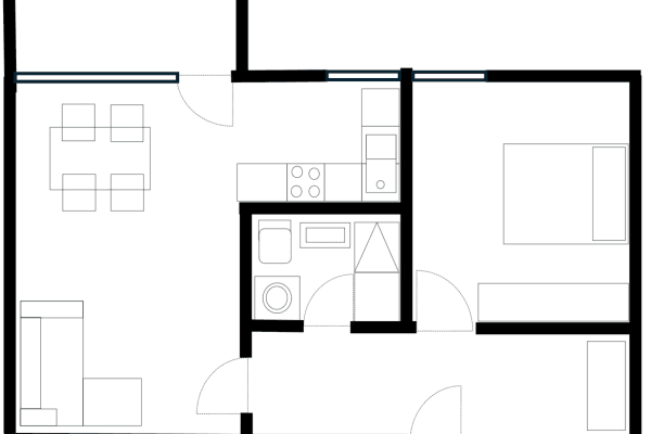 Predaj bytu 2-izbový 51 m², Passauerstrasse, München, Bavorsko Predaj bytu 2-izbový 51 m², Passauerstrasse, München, Bavorsko