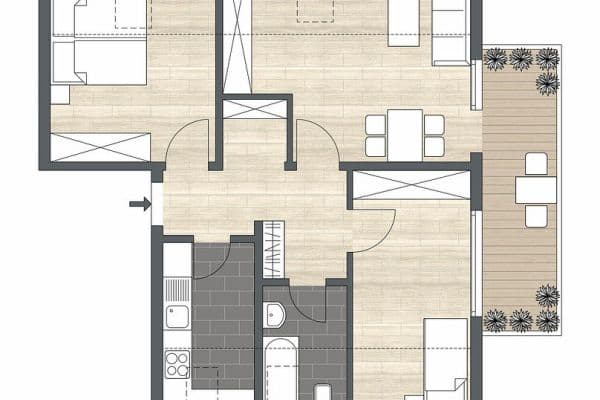 Predaj bytu 3-izbový 81 m², Leonberg Predaj bytu 3-izbový 81 m², Leonberg