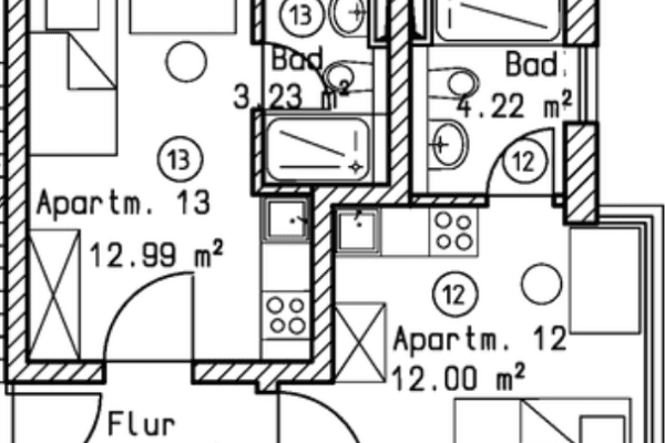 Prenájom bytu 1-izbový 22 m², Hoheneckstrasse 87, München, Bavorsko Prenájom bytu 1-izbový 22 m², Hoheneckstrasse 87, München, Bavorsko