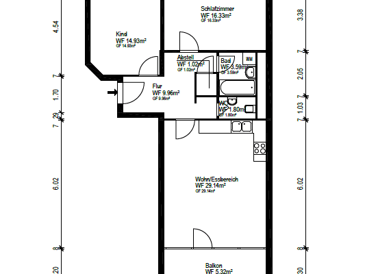 Predaj bytu 3-izbový 83 m², Leonberg, Bádensko-Wurttembersko Predaj bytu 3-izbový 83 m², Leonberg, Bádensko-Wurttembersko