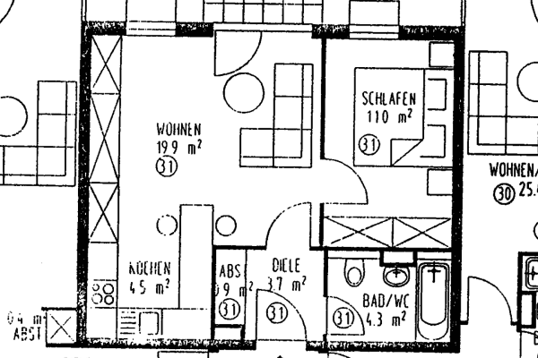 Predaj bytu 2-izbový 46 m², München-Untermenzing, Bavorsko Predaj bytu 2-izbový 46 m², München-Untermenzing, Bavorsko