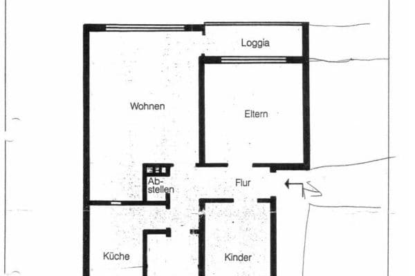 Prenájom bytu 3-izbový 72 m², Berliner Strasse, Georgsmarienhütte Prenájom bytu 3-izbový 72 m², Berliner Strasse, Georgsmarienhütte