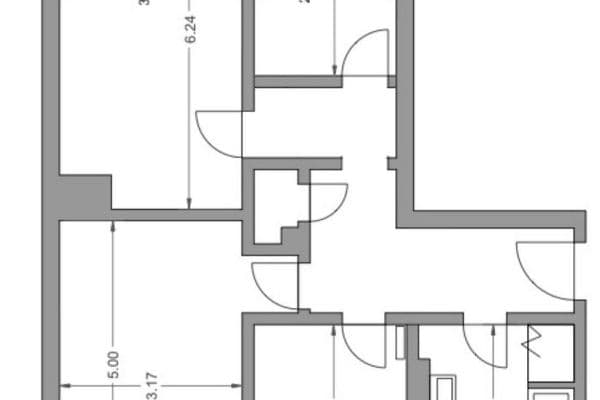 Prenájom bytu 3-izbový 77 m², Steinstr., 5, Berlin, Berlín Prenájom bytu 3-izbový 77 m², Steinstr., 5, Berlin, Berlín