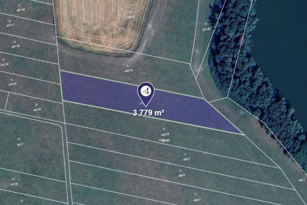 Predaj pozemku 3.779 m², Oselce Predaj pozemku 3.779 m², Oselce