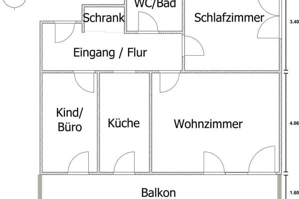 Predaj bytu 3-izbový 73 m², München, Bavorsko Predaj bytu 3-izbový 73 m², München, Bavorsko