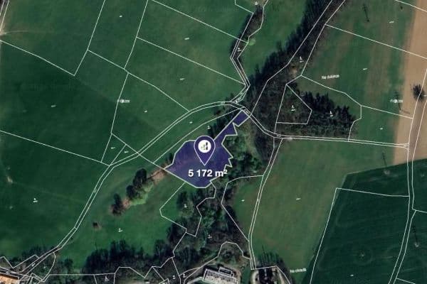 Predaj pozemku 5.172 m², Načešice Predaj pozemku 5.172 m², Načešice