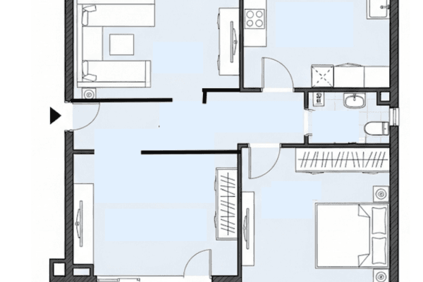 Predaj bytu 3-izbový 61 m², Menzelstrasse 21, Berlin, Berlín Predaj bytu 3-izbový 61 m², Menzelstrasse 21, Berlin, Berlín