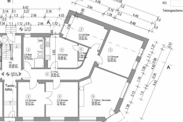 Prenájom bytu 4-izbový 107 m², Apenrader Str. 8, Flensburg, Šlezvicko-Holštajnsko Prenájom bytu 4-izbový 107 m², Apenrader Str. 8, Flensburg, Šlezvicko-Holštajnsko