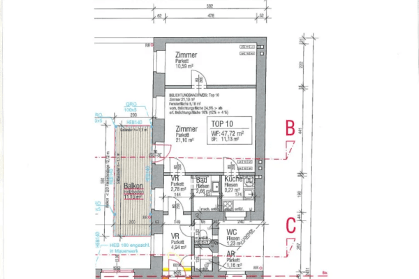 Predaj bytu 2-izbový 48 m², Wien, Viedeň Predaj bytu 2-izbový 48 m², Wien, Viedeň