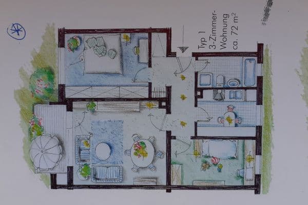 Predaj bytu 3-izbový 73 m², Karlsruhe, Bádensko-Wurttembersko Predaj bytu 3-izbový 73 m², Karlsruhe, Bádensko-Wurttembersko