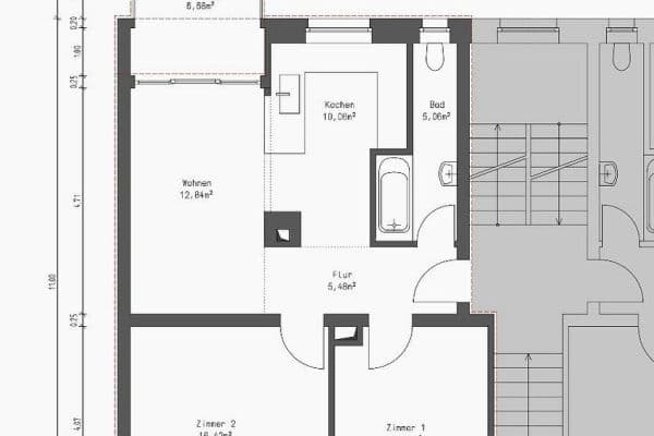 Predaj bytu 2-izbový 68 m², Hindenburgstraße, 12, Konstanz Predaj bytu 2-izbový 68 m², Hindenburgstraße, 12, Konstanz