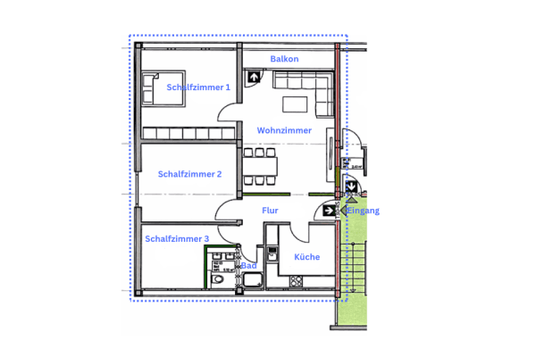Predaj bytu 4-izbový 100 m², Erich-Ollenhauer-Straße, Düsseldorf Predaj bytu 4-izbový 100 m², Erich-Ollenhauer-Straße, Düsseldorf