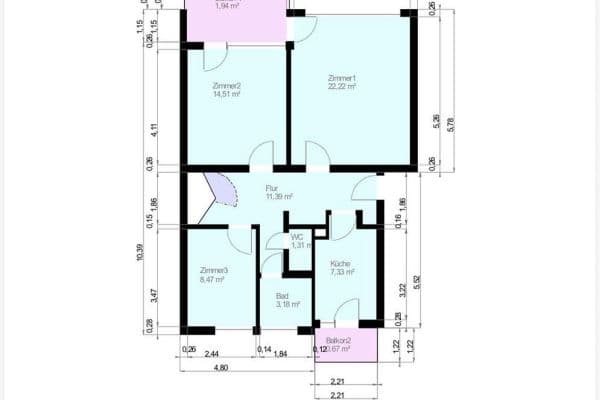 Predaj bytu 5-izbový 108 m², Mähdachstraße 8, Stuttgart Predaj bytu 5-izbový 108 m², Mähdachstraße 8, Stuttgart