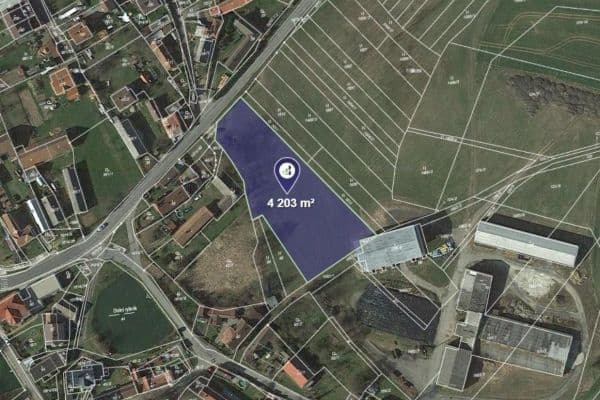 Predaj pozemku 4.203 m², Nová Ves u Světlé Predaj pozemku 4.203 m², Nová Ves u Světlé