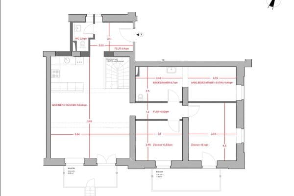 Predaj bytu 4-izbový 110 m², Hohenzollernring 18c, Berlin Predaj bytu 4-izbový 110 m², Hohenzollernring 18c, Berlin
