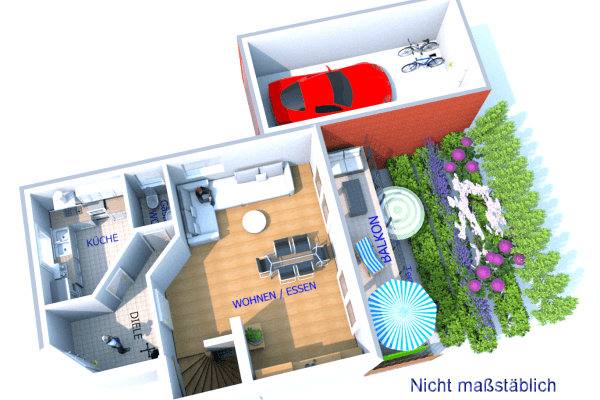 Prenájom bytu 3-izbový 105 m², Nörvenich Prenájom bytu 3-izbový 105 m², Nörvenich