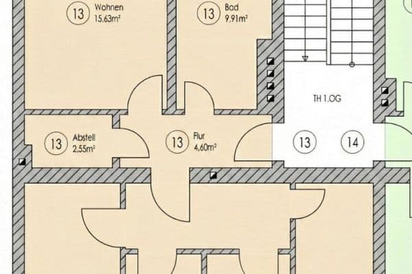 Prenájom bytu 4-izbový 75 m², Fürstenwalde/Spree, Brandenbursko Prenájom bytu 4-izbový 75 m², Fürstenwalde/Spree, Brandenbursko