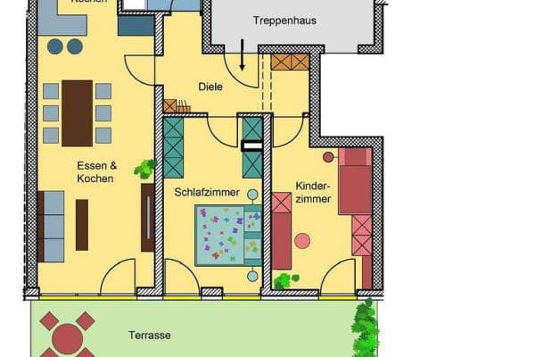 Prenájom bytu 3-izbový 85 m², Raiffeistraße 4d, Markt Indersdorf, Bavorsko Prenájom bytu 3-izbový 85 m², Raiffeistraße 4d, Markt Indersdorf, Bavorsko