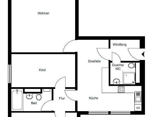Prenájom bytu 3-izbový 86 m², Dolmanstraße 56, Bergisch Gladbach Prenájom bytu 3-izbový 86 m², Dolmanstraße 56, Bergisch Gladbach