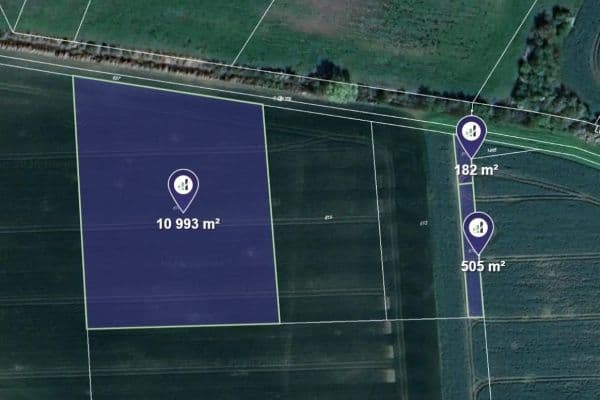 Predaj pozemku 1.632 m², Vrdy Predaj pozemku 1.632 m², Vrdy