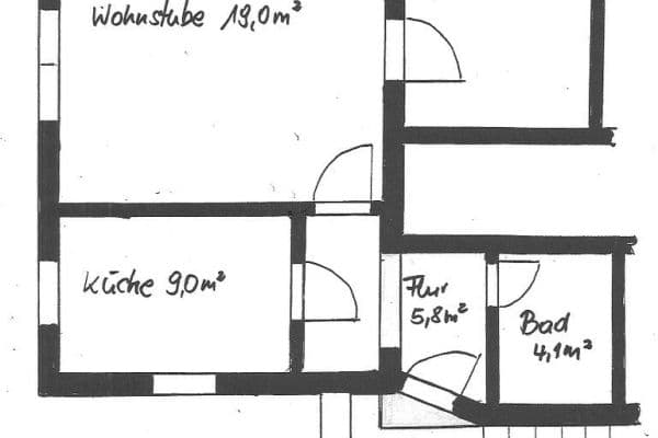 Prenájom bytu 2-izbový 53 m², Hauptstraße 22, Obergurig Prenájom bytu 2-izbový 53 m², Hauptstraße 22, Obergurig