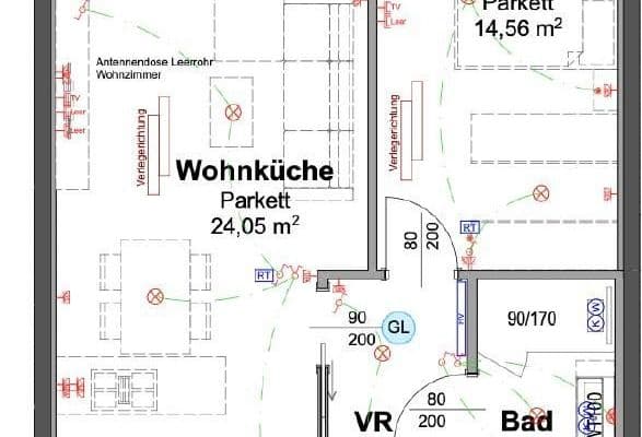 Prenájom bytu 2-izbový 56 m², Pastorstraße 28, Wien, Viedeň Prenájom bytu 2-izbový 56 m², Pastorstraße 28, Wien, Viedeň